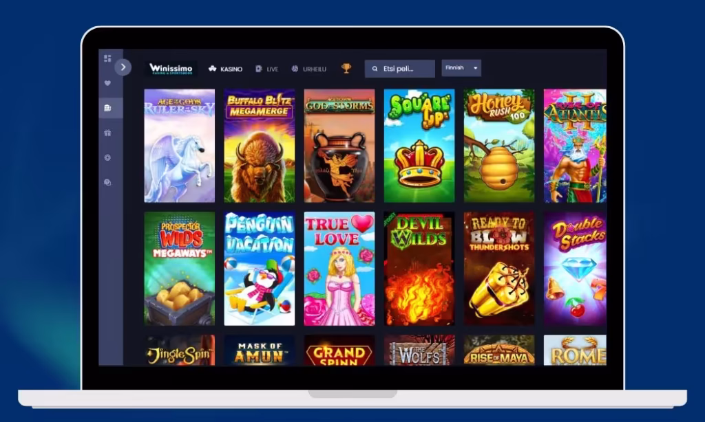 Winissimo Casino kolikkopelivalikoima