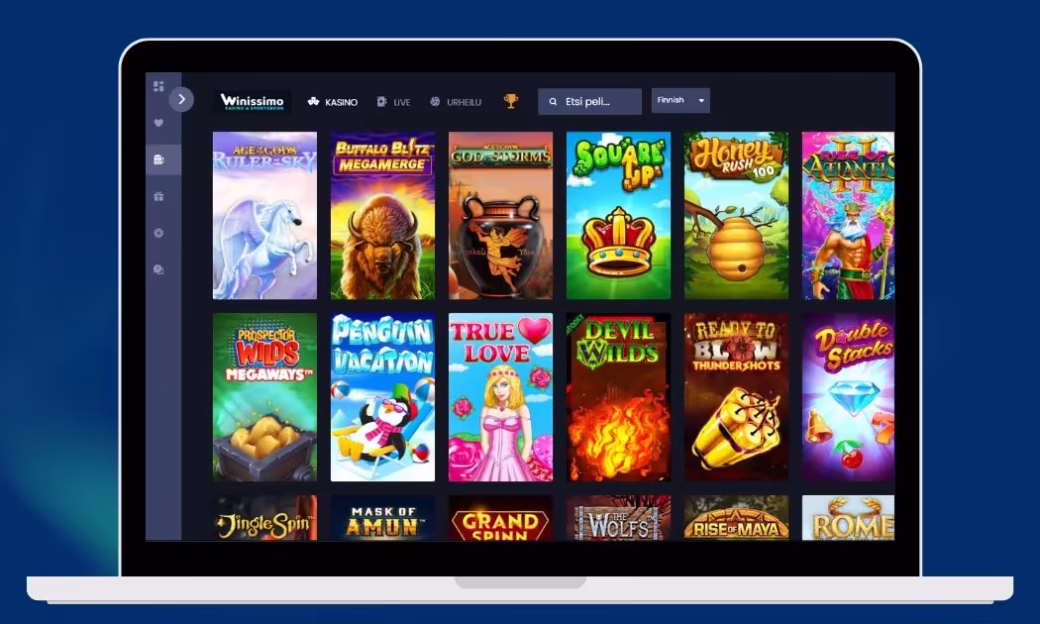 Winissimo Casino kolikkopelivalikoima