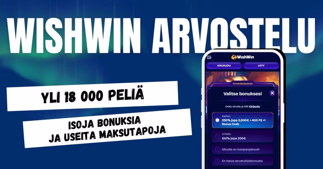 WishWin Casino arvostelu