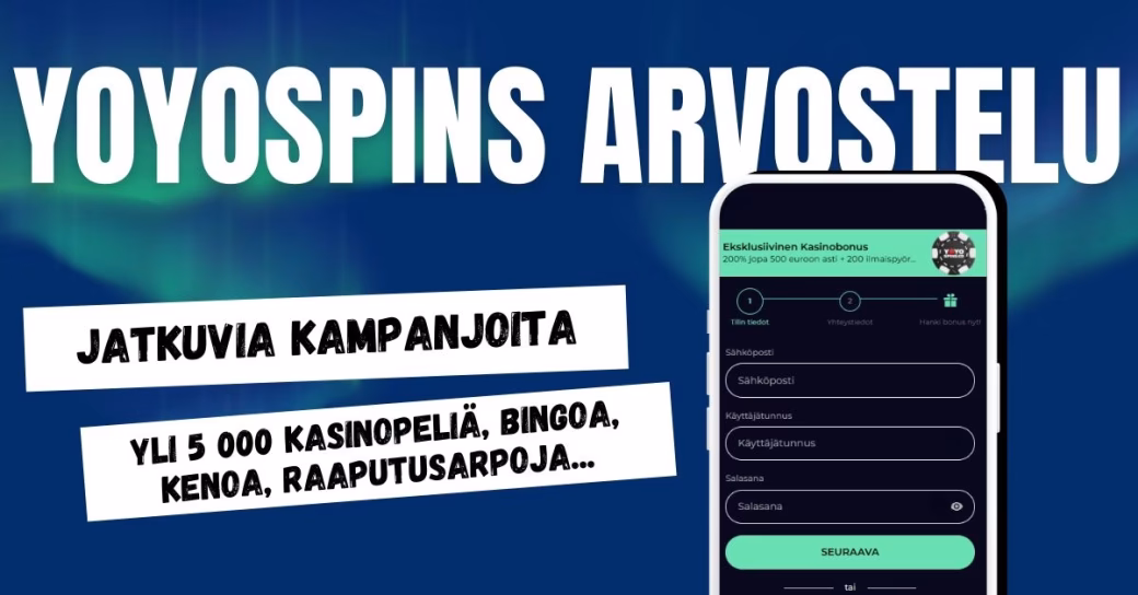 Yoyo Spins Casino arvostelu