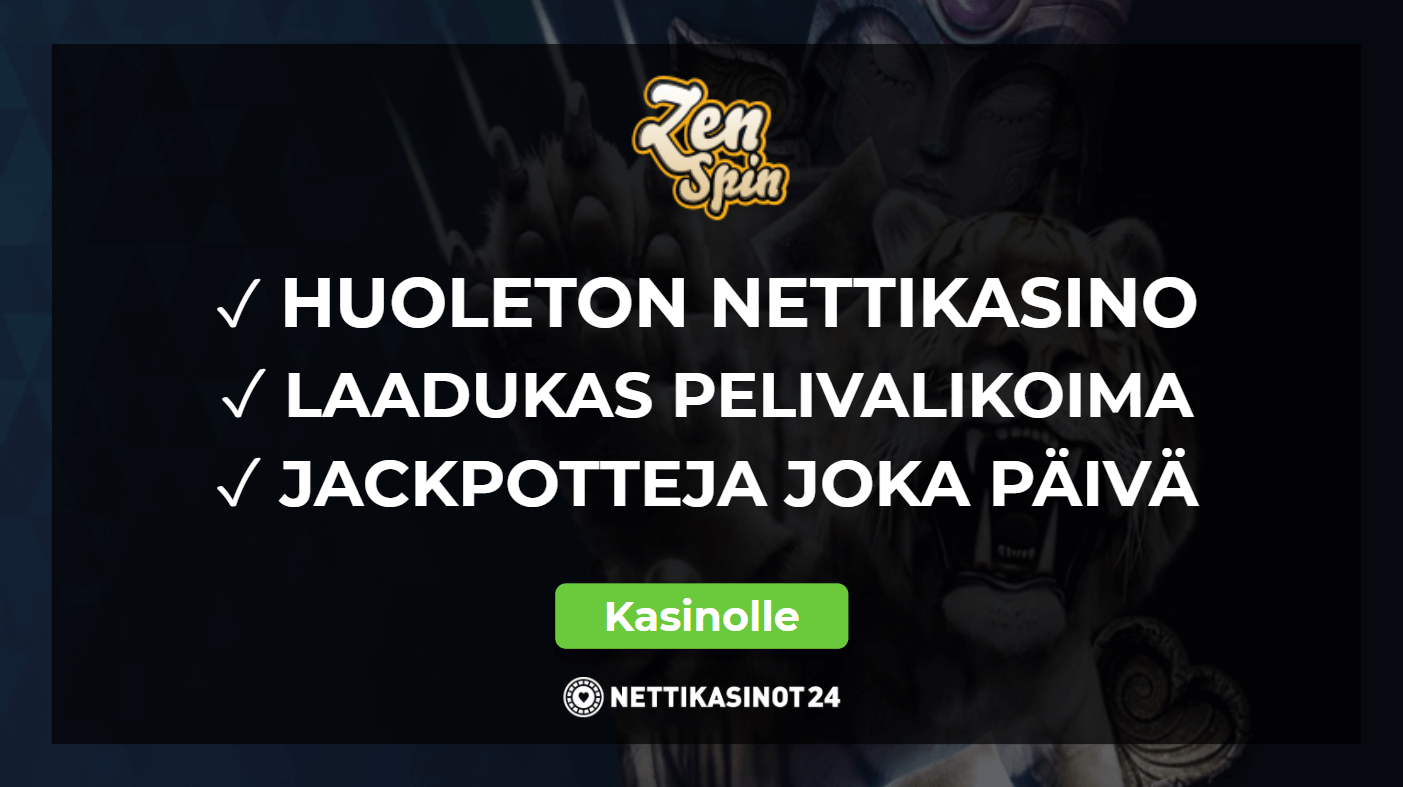 ZenSpin Kasino on huoleton pelipaikka