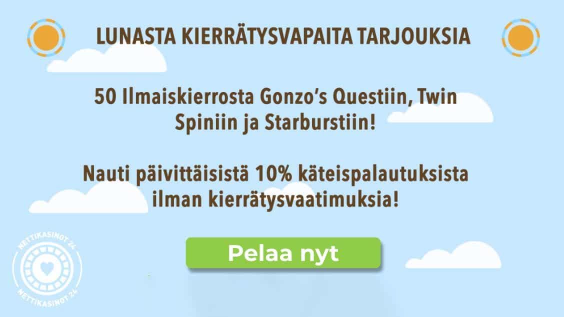 Palkintoja ilman kierrätysvaatimuksia Palkintoja ilman kierrätysvaatimuksia